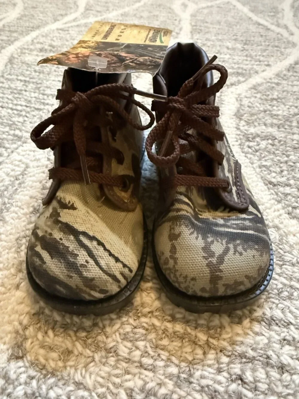 VTG New Classic Camo Toddler SZ 4 Advantage/Bill Jordan Boots